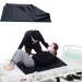 Lotchen pipe slide tarpaulins for patient transfer sliding tarpaulins to support the transfer of older people (35.4 "X27.4" (90x70cm) black)