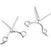 Precorn Effy Scissors for Dogs & Cats | High-Quality Toothed Metal Scissors for Gentle Grooming & Thinning | Essential Animal Hair Cutting Accessories - Buy Online on GoSupps.com