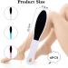 6 Pieces Double-Sided Foot File for Hard Skin Foot Scrubber Hard Skin Remover for Wet and Dry Cracked Feet Portable Foot Care Tool for Bath Pedicure Salon (Large) - Buy Online on GoSupps.com