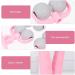 Healvian Neck Massage Roller - Shiatsu Deep Tissue Trigger Point Relief | Manual Self Muscle Massage Device for Neck & Shoulders - Pink - Buy Online on GoSupps.com