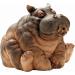 Nanga Bawa Animal Fountain Spitter Carp and Hippo Garden Water Feature Statue Pond Sprinkler Resin for Swimming Pool Spitter Ornaments ation Brown 16x12x10cm - Buy Online on GoSupps.com