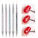 Niceneeded 10-Piece 3D Nail Art Brush Set | Double-Sided Nail Polish Brushes & Design Pencils for Stunning Nail Art - International Shipping Available - Buy Online on GoSupps.com