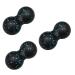 Solustrative massage tools 3st EPP Massage ball Stod-shades Lacrosse-ball neck massage device yoga-ball double massage ball peanut roll ball hold scrollrad fitness tool 16.5x8.5x2cmx3pcs bluex3stk