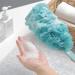 Limeow Shower Sponge & Back Scrubber - Mesh Bathing Brush with Long Grip for Relaxing Muscles | Ideal for Men & Women (Green) - International Shipping Available - Buy Online on GoSupps.com