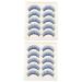 FRCOLOR Diamond Lashes 10 Pairs Lashes Natural False Reusable Soft Light Fake Lash Artificial Fiber Eyelash Diamond False Eyelashes