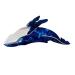 Animal Hair Clip Whale Shape Hair Claw Clip for Thick Hair Grip Hair Clamps for Women Strong Hold Hair Accessories Blue