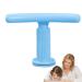Writing Desk Posture Corrector T-Shaped Students Vision Protection Sitting Posture Corrector Desk Posture Corrector Non-Slip Blue