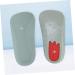 FOMIYES Height Increase Insoles Elevate Comfort with Heel Support Pads | Shoe Inserts for Height Enhancement - 11x8cm Grey - Buy Online on GoSupps.com