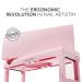 Kiara Sky Professional Nails Arm Rest - Acetone Resistant & Waterproof (Pink) for Manicure & Pedicure Technicians - International Shipping Available - Buy Online on GoSupps.com