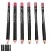 6pcs Long Lasting Lip Liner Set 02 | Waterproof Matte Lip Pencil Cosmetics for Women and Girls - Buy Online on GoSupps.com