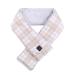 Electrical heating scarf three-speed regulation USB heating neck support heating cushion via helmet hood snowboard (Khaki-C unit size) KHAKI-C Unity size