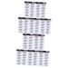 FRCOLOR 10 Pcs Eyebrow Stickers False Eyebrows Best Eyebrow Transfers Makeup Brow Sticker 6d Hair Cosmetic