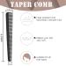 12PCS Professional Styling Hair Comb Set for Women & Men - Wide Tooth & Rat Tail Combs for Curly Hair - Salon Quality Parting Comb Set for All Hair Types - Teasing & Styling - Buy Online on GoSupps.com