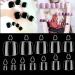 Clear Toe Nail Tips 600 PCS - French False Nails for Manicure & Acrylic Tips by BORNBYME - Buy Online on GoSupps.com