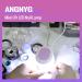 ANGNYA Mini UV LED Nail Lamp - Professional Gel Nail Dryer for DIY at Home Salon - Portable Purple UV Light - Buy Online on GoSupps.com