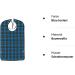 AIEX Adult Bibs - Waterproof Floral Print & Blue Plaid | Washable & Reusable - Perfect for Easy Clean-Up! - Buy Online on GoSupps.com
