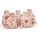 SEWOART 30pcs Burlap Bags Drawstring Bag Beam Port Christmas Bag - Buy Online on GoSupps.com