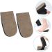 NOLITOY Heightening Half Pad - 2 Pairs of Unisex Heel Lift Insoles for Men & Women | Portable Suede Shoe Lifts for Comfort & Style - Buy Online on GoSupps.com