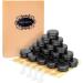 20 Pieces Aluminum Empty Jars - Round Travel Cream Jars for Lotion Masks Cosmetics & Nail Art (20ml Black) - Buy Online on GoSupps.com