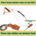 LWANO Archery Recurve Bow Stringer Tool - Nylon Rope & Leather - Brown - Buy Online on GoSupps.com