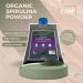 Organic Spirulina Powder 500g - Natural Protein Vegan Superfood by Organic Wonders - Buy Online on GoSupps.com