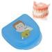 Orthodontic Retainer Case - Portable Mouth Guard Container for Travel | Professional Retainer Box for Men & Women (Blue) - Buy Online on GoSupps.com