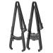 Body Fat Measuring Slide | Unisex Skin Fold Caliper | Accurate Body Fat Tester in Black Plastic - Buy Online on GoSupps.com