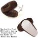 Electrical Heated Slippers USB Scaldeli Plush Heated Shoes Rapid Heating Shoes Foot Boots Heating for The Office (Color : Black) - Buy Online on GoSupps.com