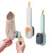 2 PCS Shoes Brush Cleaning Brush with Liquid Box Multifunctional Brush for Cleaning Cleaning Tool for Home Kitchen Bathroom.(White Green)