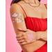 XO Fetti 21st Birthday Temporary Tattoos - 48 pcs | Fun Bday Girl Party Decorations - Disco Cowgirl Theme - Buy Online on GoSupps.com