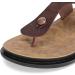 Harssidanzar Men's Orthotic Arch Support Flip-Flops, Snakeskin Design, Size 11 - Buy Online on GoSupps.com