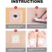Mugwort Belly Button Patch (60PCS) - Natural Plant for Men and Women - White - Buy Online on GoSupps.com