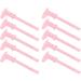 Eyebrow Shaping Stencil Ruler 10PCS Clear Scale Smooth Surface Eyebrow Measuring Ruler 150mm MultiPurpose for Home (Pink) - Buy Online on GoSupps.com