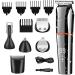 KM-5898 Hair Clippers with Digital Display | All-in-One Grooming Kit for Men | Beard Eyebrow & Hair Trimmer | International Shipping - Buy Online on GoSupps.com