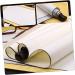 NUOBESTY Blank Rice Paper Scroll Decor Write Supply Sumi Paper Quill Calligraphy Supply Set Four Feet Office Yellow 1.5X40X119CM - Buy Online on GoSupps.com