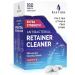 Retainer Cleaner & Denture Cleanser - 180 Effervescent Tablets - 6 Month Supply - Removes Stains Discoloration Odors & Plaque - Clear Aligners Mouth & Night Guard All Dental/Oral Appliances 180 Count - Buy Online on GoSupps.com