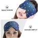 GLEAVI 3Pcs Elastic Band Sleep Eye Mask Set for Men and Women - Peach Skin Goggles with Cartoon Design for Ultimate Comfort and Restful Sleep - Buy Online on GoSupps.com