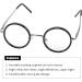 Retro Round Resin Reading Glasses - Lightweight Magnifying Presbyopic Glasses for Fatigue Relief (1.0/1.5/2.5/3.0/3.5) - International Shipping Available - Buy Online on GoSupps.com