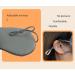 2 Pack Silk Sleep Mask Eye Covers - Ultra Soft & Skin-Friendly for Men Women Kids - Cold & Warm Double-Use - Adjustable Strap - Blue-Light Gray - Buy Online on GoSupps.com