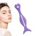 Silicone Makeup Stencil - Silicone Eyes Wing Eyeliner Stencils Tool | Lightweight Soft Portable Makeup Stencil for Girls Women Teens Females Purple
