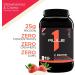 Rule 1 Protein | Super-Pure 100% Whey Isolate & Fast-Acting Whey Hydrolysate | 25 Grams Protein 4 Grams Glutamine & 6 Grams BCAAs Per Serving (2LB Strawberries & Creme) Strawberries & Creme 2LB - Buy Online on GoSupps.com