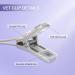 SKMEDITEC 3.2 Foot Spo2 Sensor - Reusable Adult Tear Clip Probe for NellCor Monitor | Compatible with Oxismart Module - Buy Online on GoSupps.com