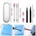 Rhinestone Picker Tool Set 2-Piece Wax Tip Applicators for Easy Gem Placement | Black & White Rhinestone Wax Pencil - Buy Online on GoSupps.com