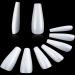 Ballerina Nails Long False Nails Coffin Fake Nails Full Cover Length 100 Pieces Artificial Fingernails Tip with Case for Nail Salons and DIY Nail Art 10 Sizes (Natural) - Buy Online on GoSupps.com