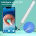 1080P HD WiFi Ear Endoscope Wireless Otoscope with LED Lights - Ear Wax Remover Kit for Adults, Kids, Pets - Visual Ear Cleaner Camera - White (8pcs Ear Picks) - Buy Online on GoSupps.com
