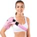 Shoulder Brace for Women and Men Recovery Shoulder. Adjustable Shoulder Support for Rotator Cuff, AC Joint Pain Relief, Shoulder Injuries. Perfect Fit Shoulder Compression Sleeve (One Size Regular) Pink