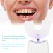 U-Shaped Electric Sonic Toothbrush for Adults | Wireless Charging Tooth Cleaner with Cold Light Teeth Whitening | Oral Care Tool for Travel & Home - White - Buy Online on GoSupps.com
