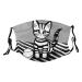 Zyvia Play Ball Kitty dust mask for adults plalled 5-layer protection activated carbon filter for additional safety soft breathable adjustable elasticity stops the dust 10 pieces