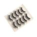 Beavorty 5 Pairs reusable fake eye lashes fakes eyelash magnetic cruelty- long false eye lashes dramatic eyelashes natural fake lashes natural false lashes dense false eyelashes 3d