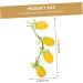 Abaodam 2 Strings Simulation Fruit Hanging String Household Decor Fake Fruit Decor Educational Playthings As Shown 55X7.5X7.5CM - Buy Online on GoSupps.com